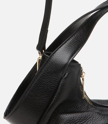  Kadın Deri Siyah Çapraz Askılı Çanta