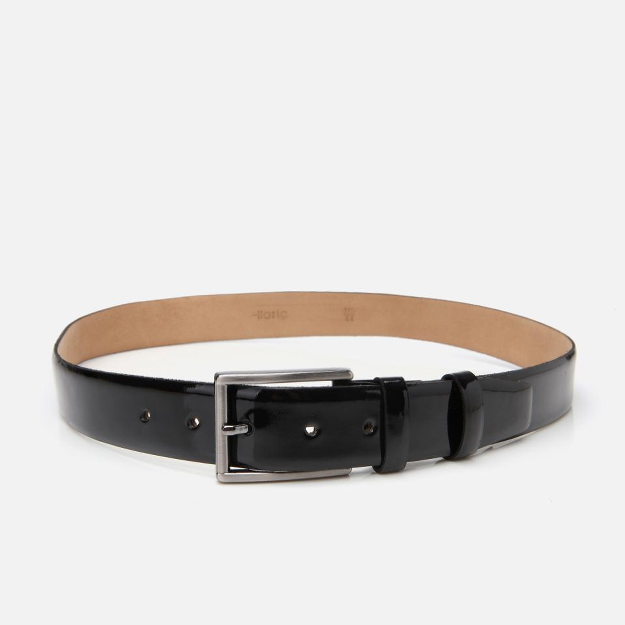 Erkek Rugan Deri Siyah Kemer