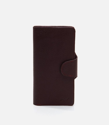  Kadın Deri Bordo Cüzdan