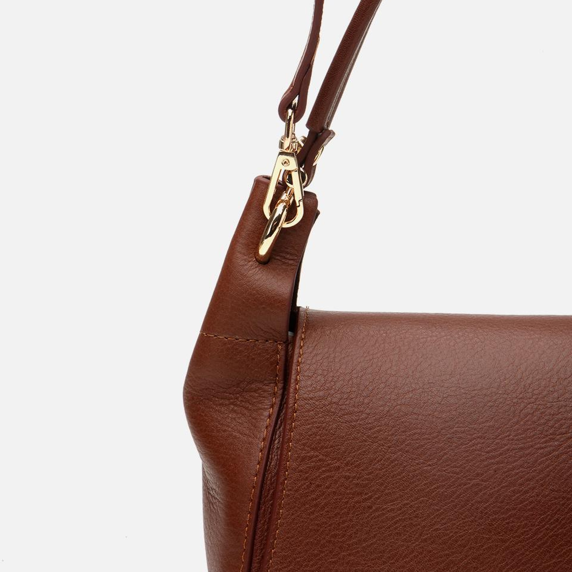 Kadın Deri Taba Kilit Detaylı Omuz çantası