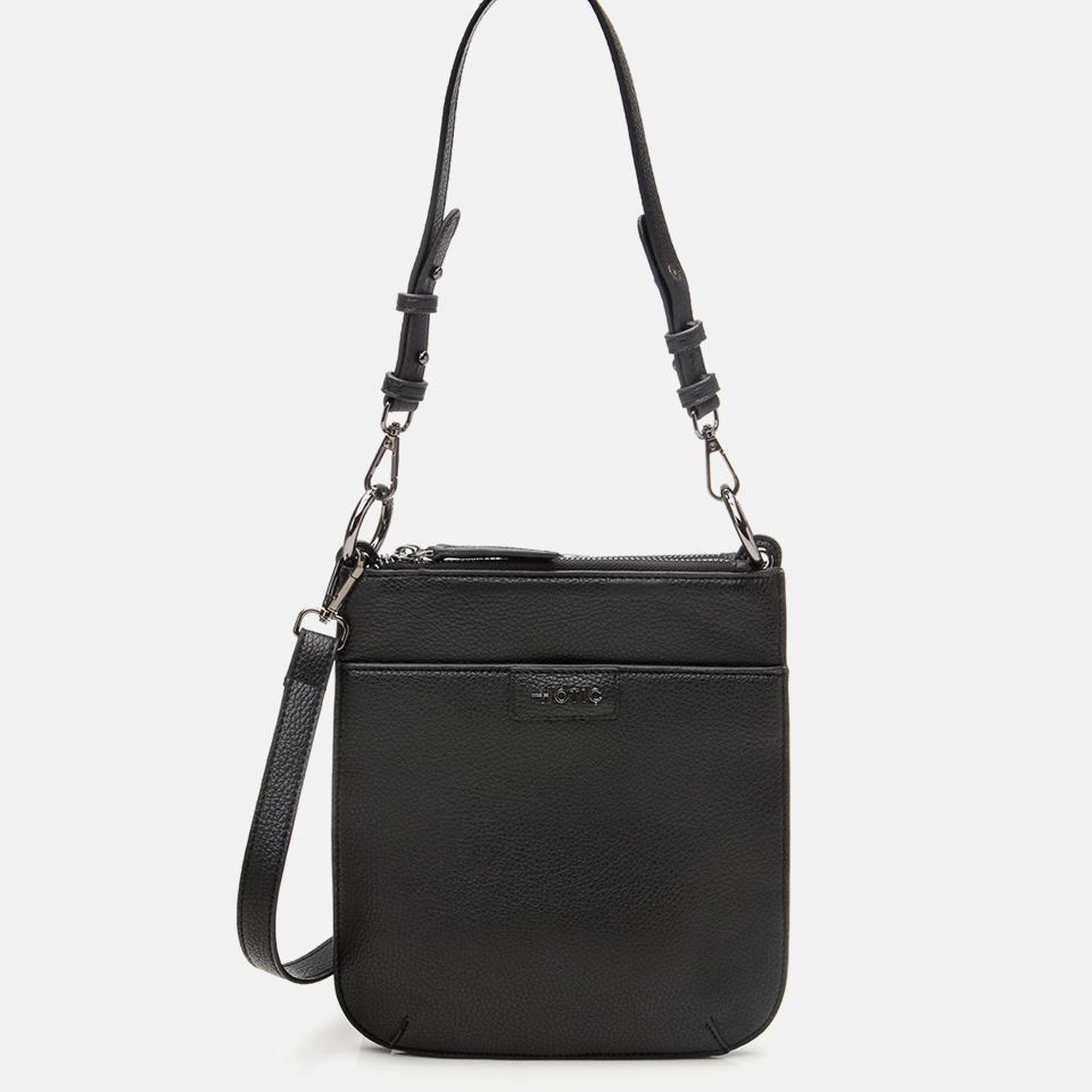 Kadın Siyah Bölmeli Omuz Çantası