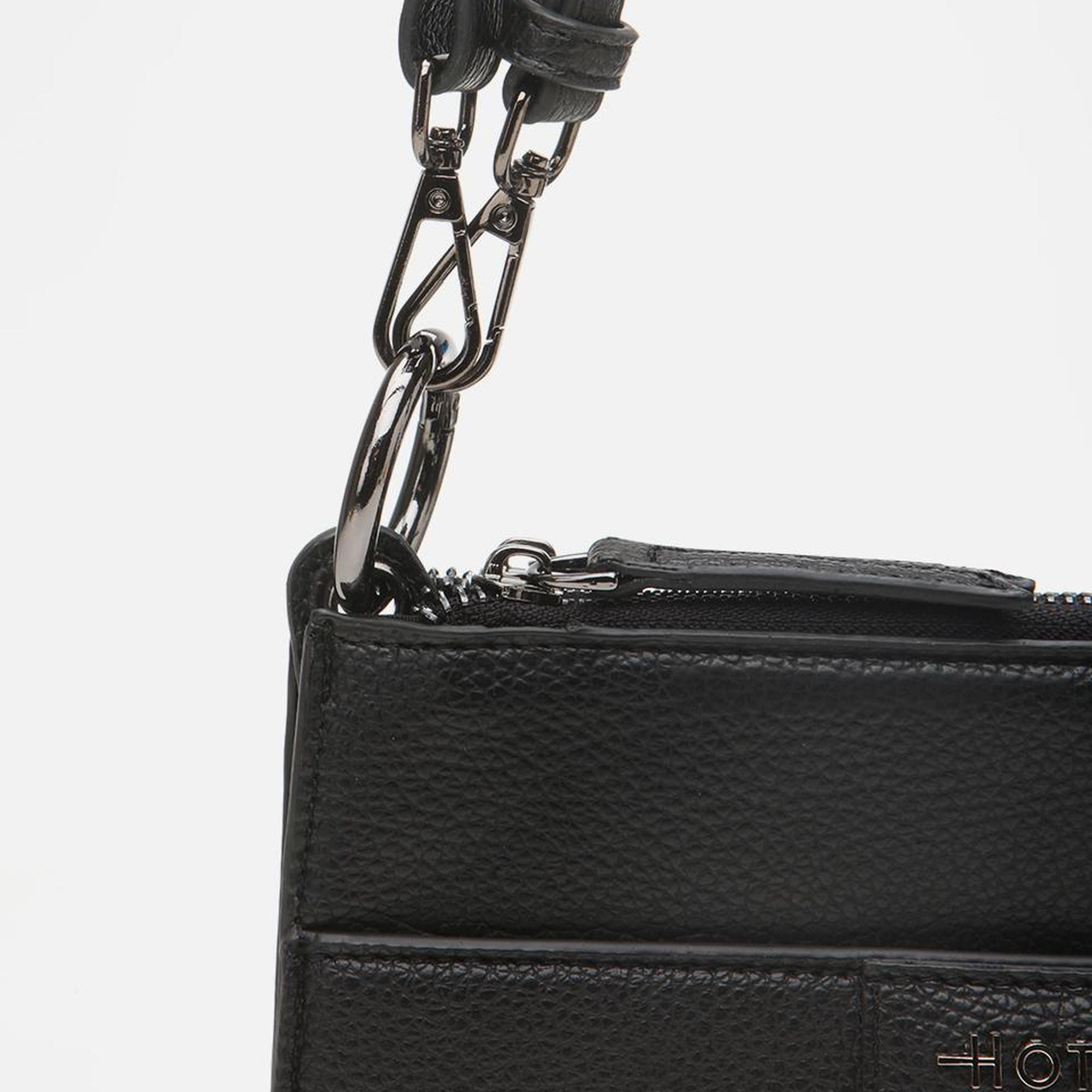 Kadın Siyah Bölmeli Omuz Çantası