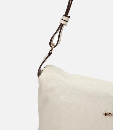  Kadın Deri Ekru Ayarlanabilir Askılı Omuz Çantası