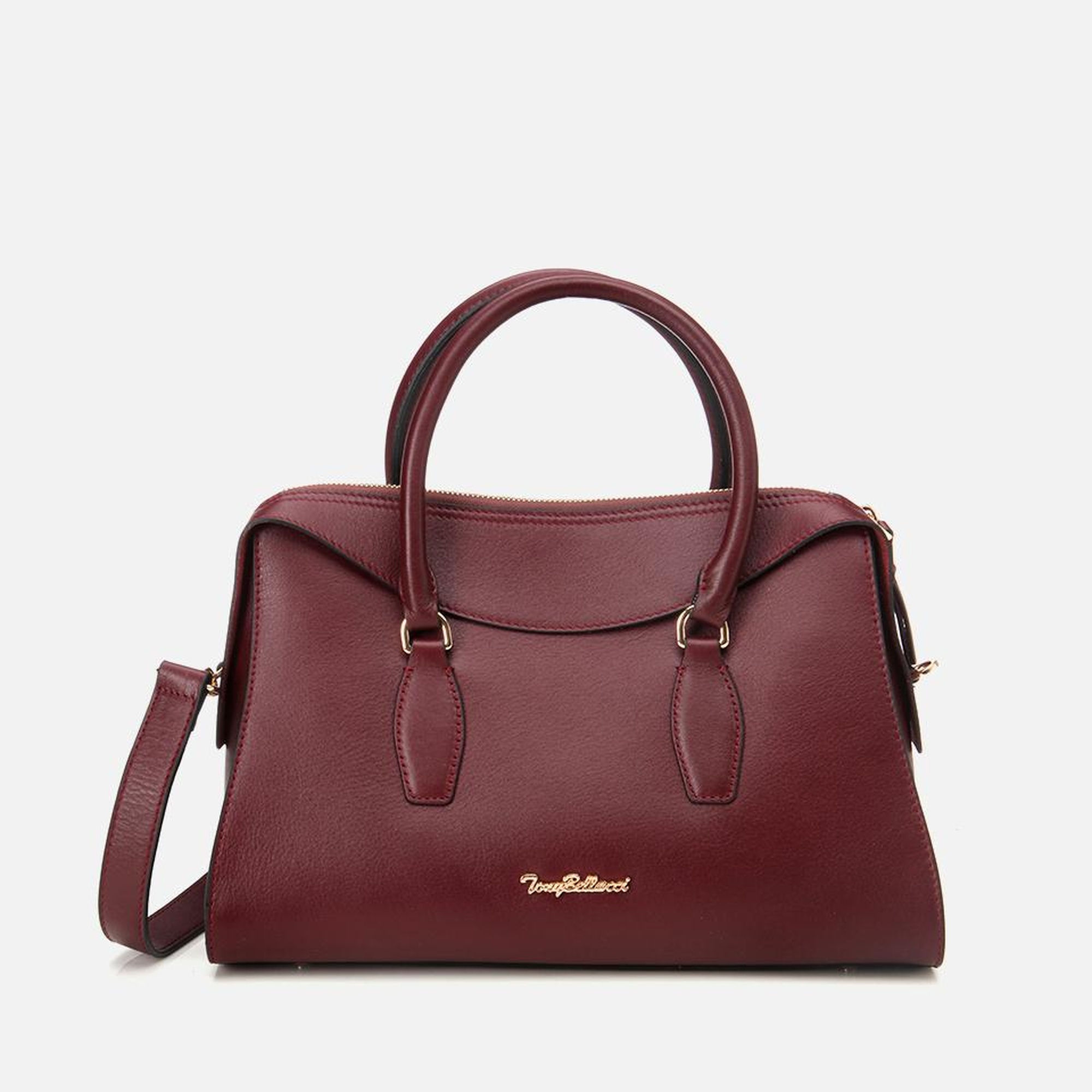 Kadın Deri Bordo Omuz Çantası