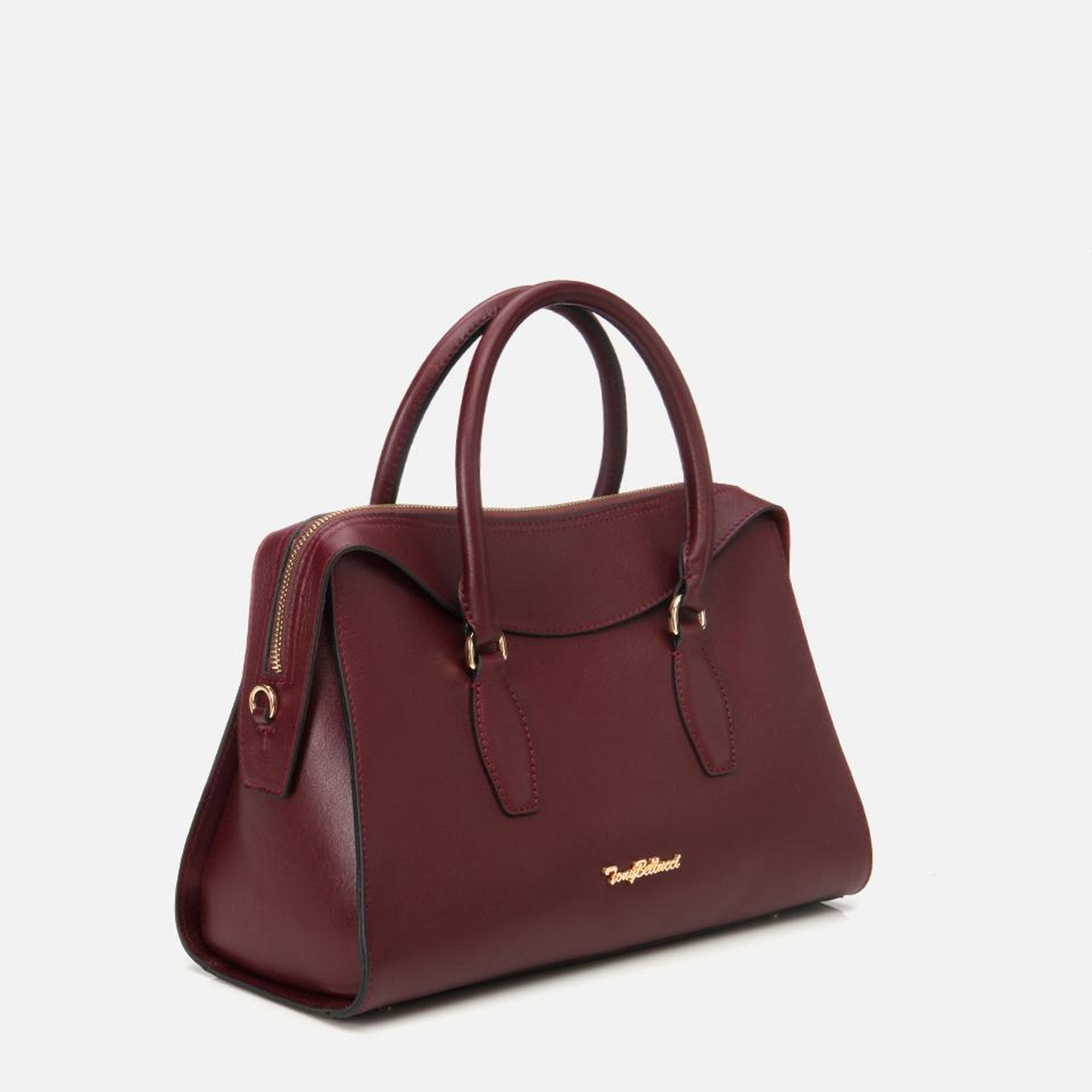 Kadın Deri Bordo Omuz Çantası