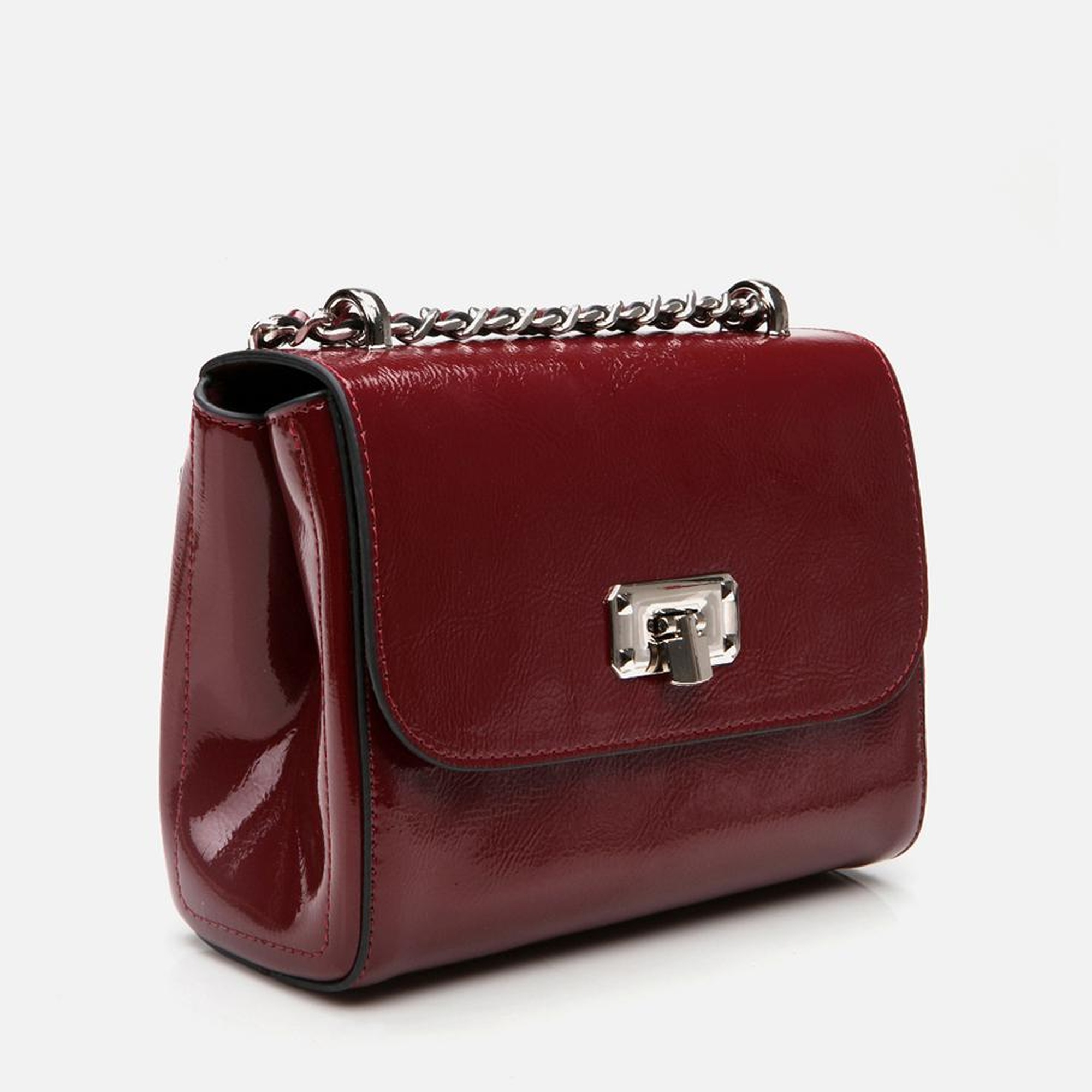 Kadın Bordo Mini (Çapraz) Çanta