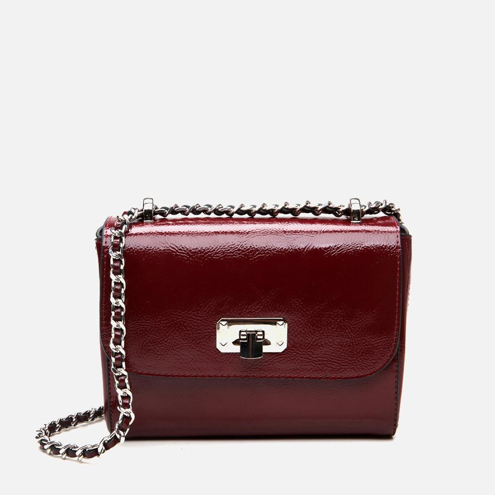 Kadın Bordo Mini (Çapraz) Çanta