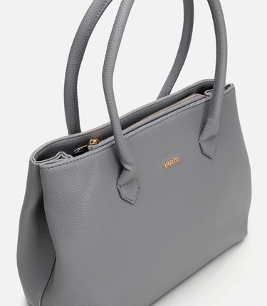  Kadın Gri Omuz Omuz Çantasısı