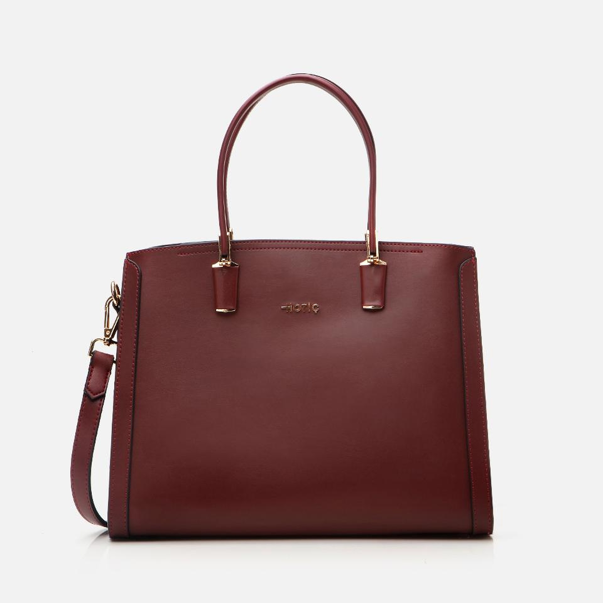 Kadın Bordo Askılı Omuz Çantası