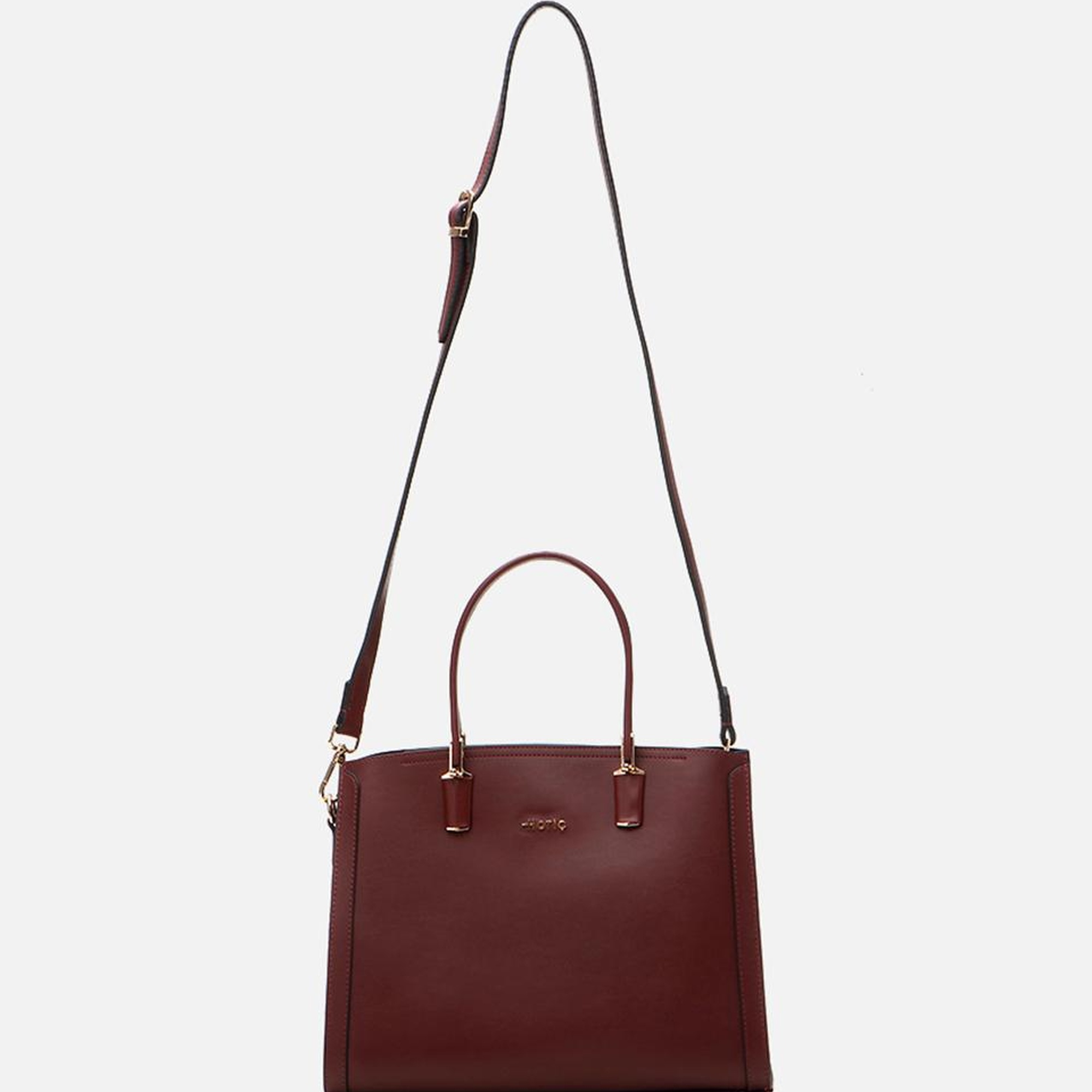 Kadın Bordo Askılı Omuz Çantası