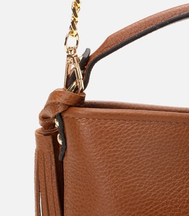  Kadın Deri Taba Mini (Çapraz) Çanta