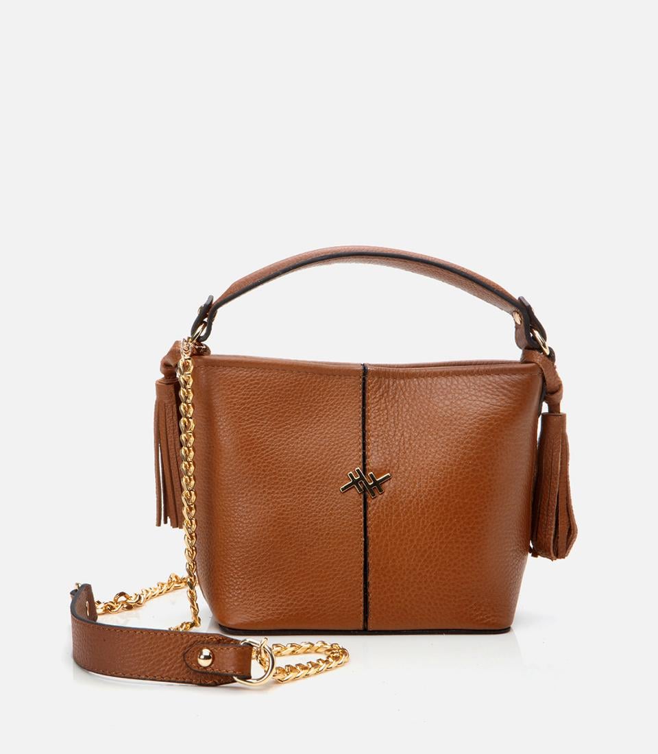  Kadın Deri Taba Mini (Çapraz) Çanta