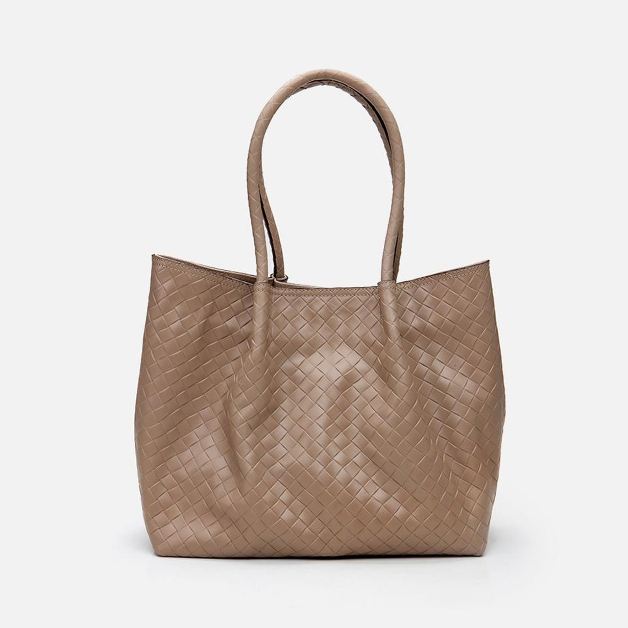 Kadın Deri Vizon Omuz Çantası