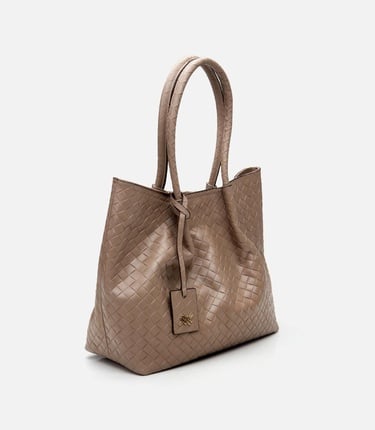  Kadın Deri Vizon Omuz Çantası