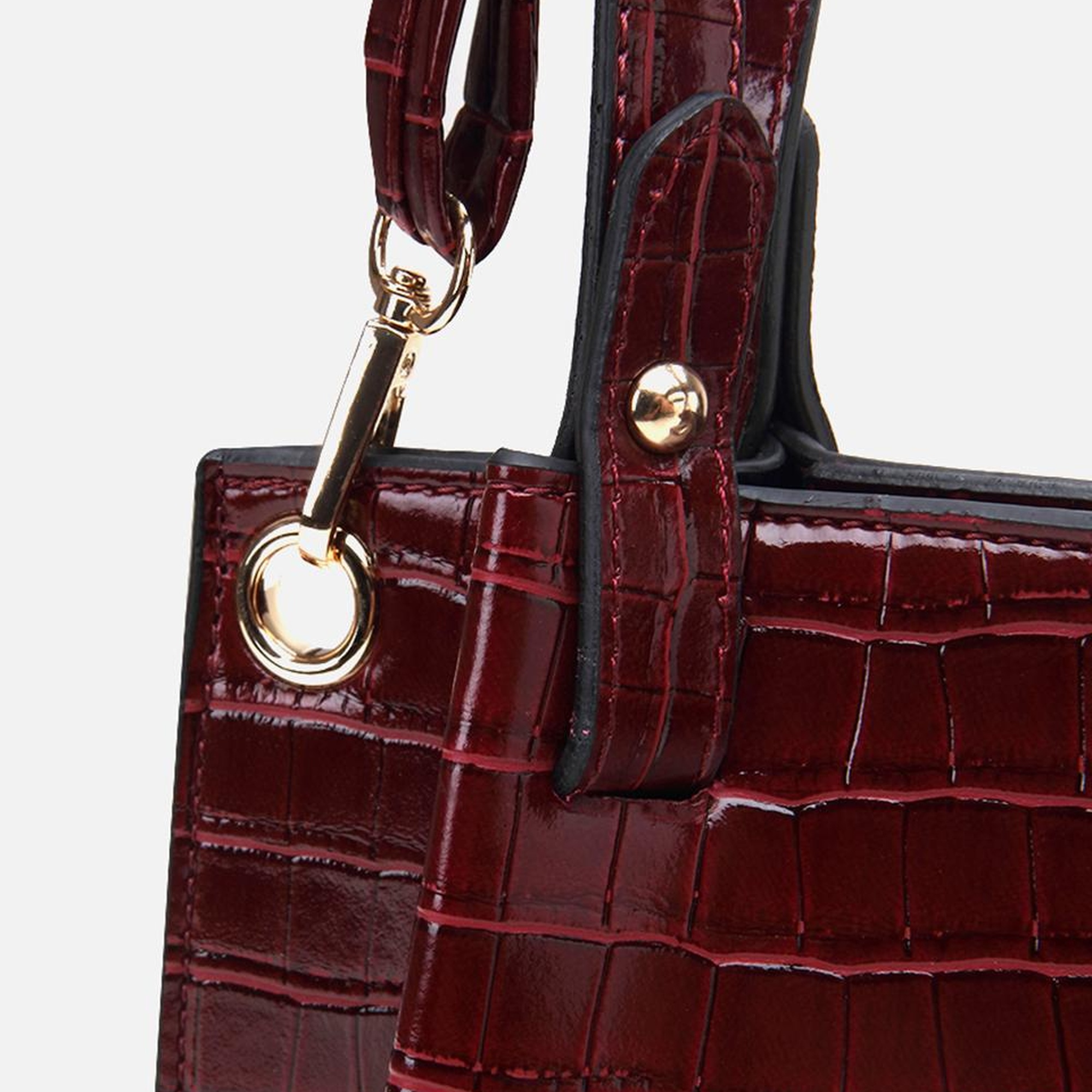 Kadın Bordo Omuz Çantası