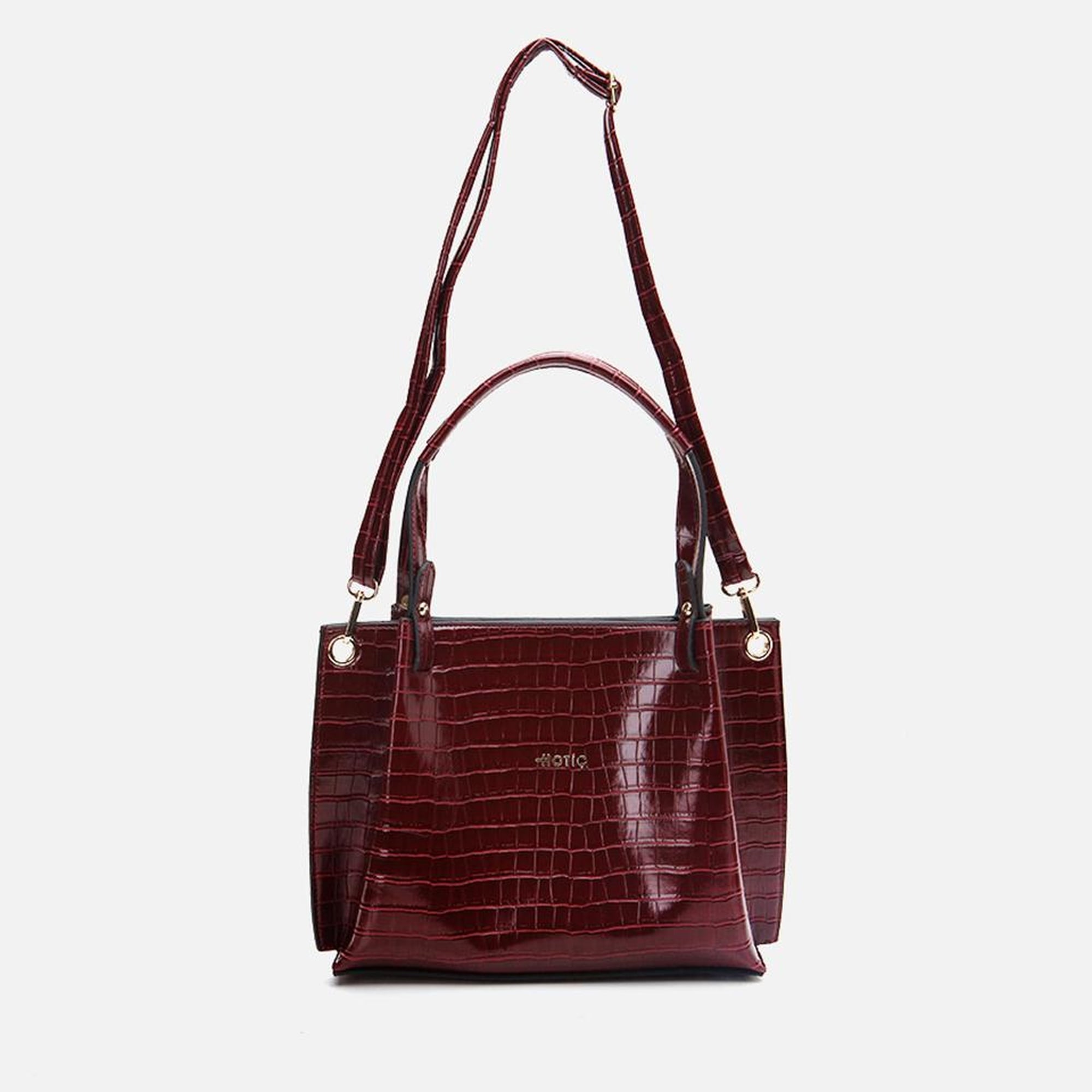 Kadın Bordo Omuz Çantası