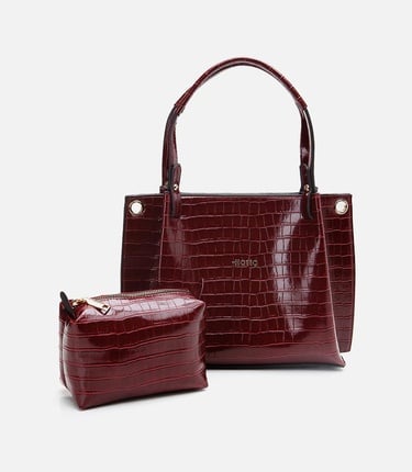  Kadın Bordo Omuz Çantası