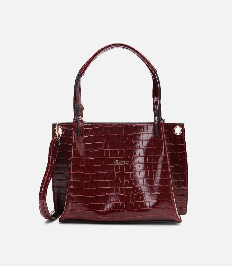  Kadın Bordo Omuz Çantası