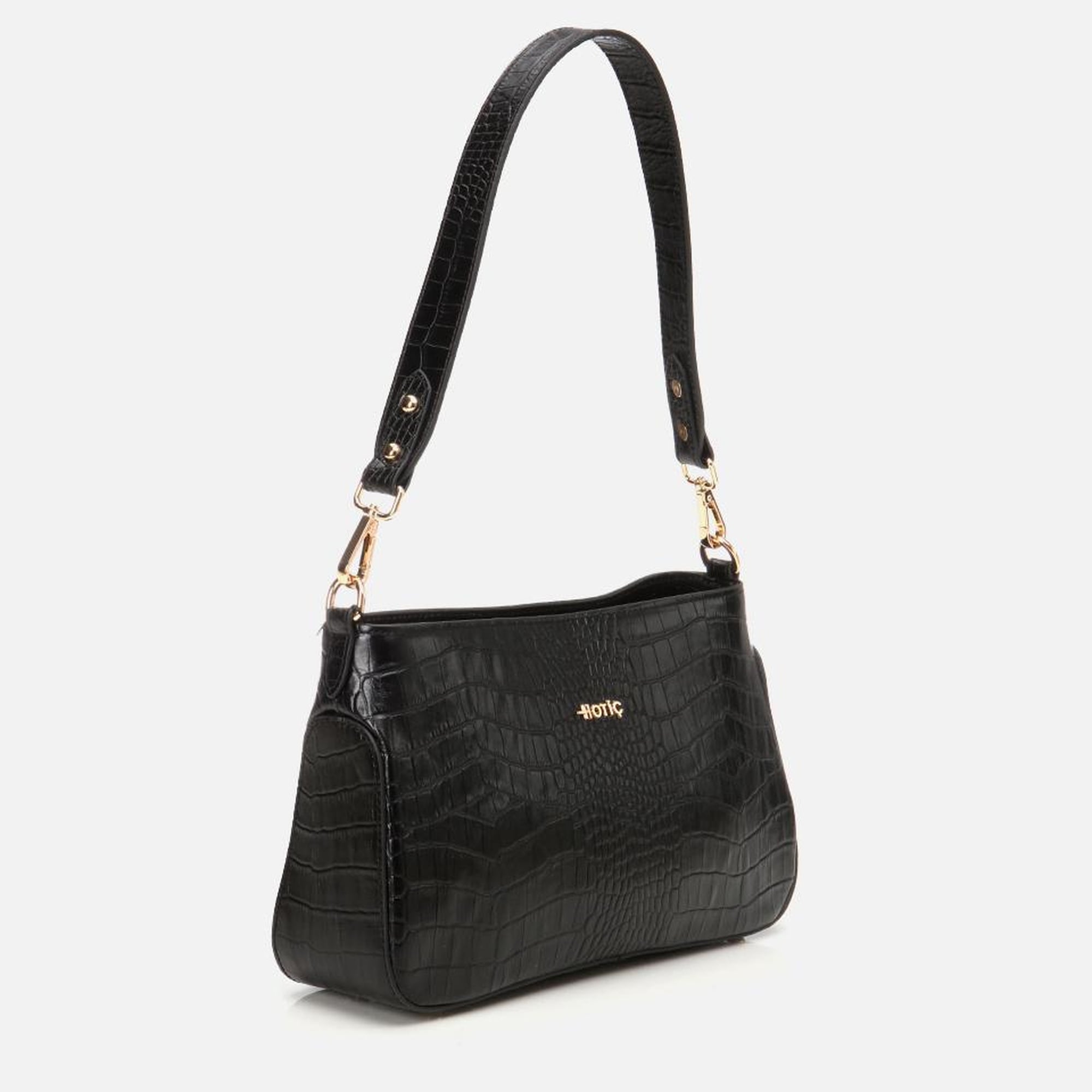 Kadın Deri Siyah Omuz Çantası