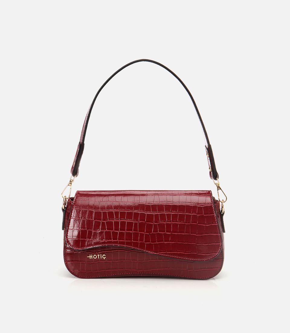  Kadın Bordo Omuz Çantası