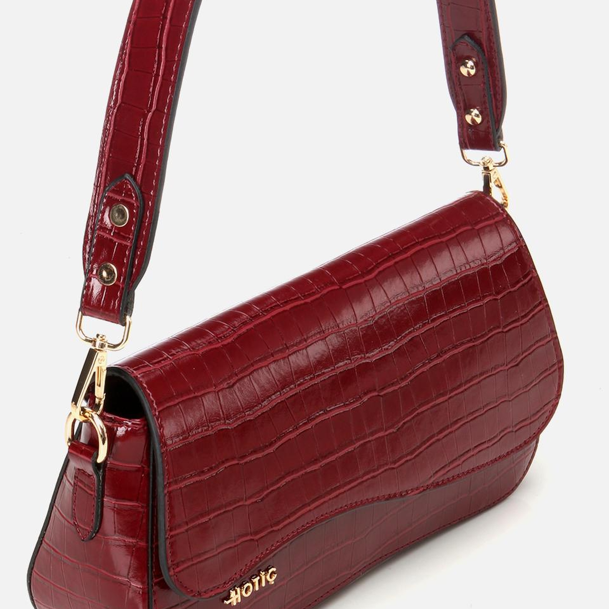 Kadın Bordo Omuz Çantası