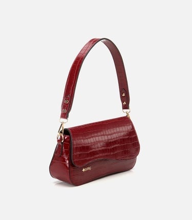  Kadın Bordo Omuz Çantası