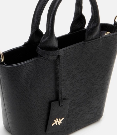  Kadın Deri Siyah Omuz Çantası