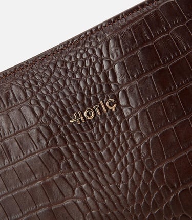  Kadın Deri Kahverengi Omuz Çantası