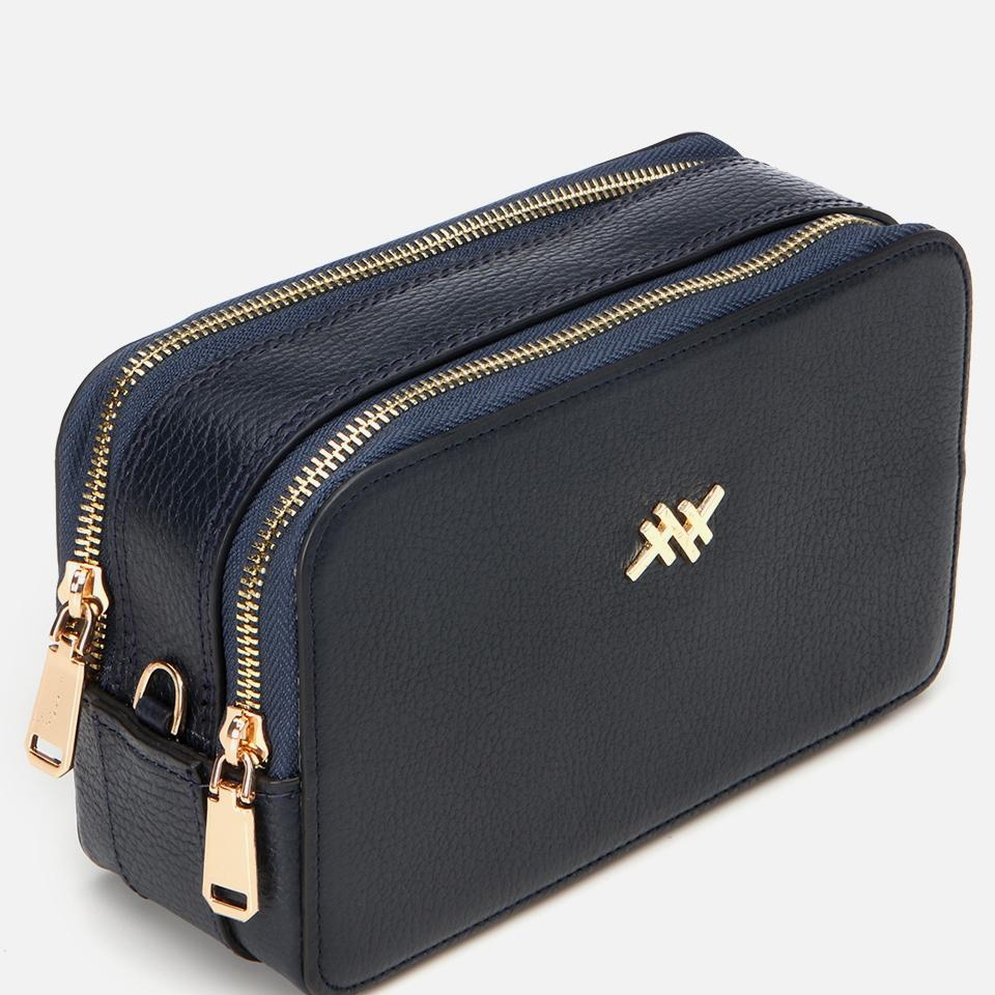 Kadın Deri Lacivert Mini Çanta