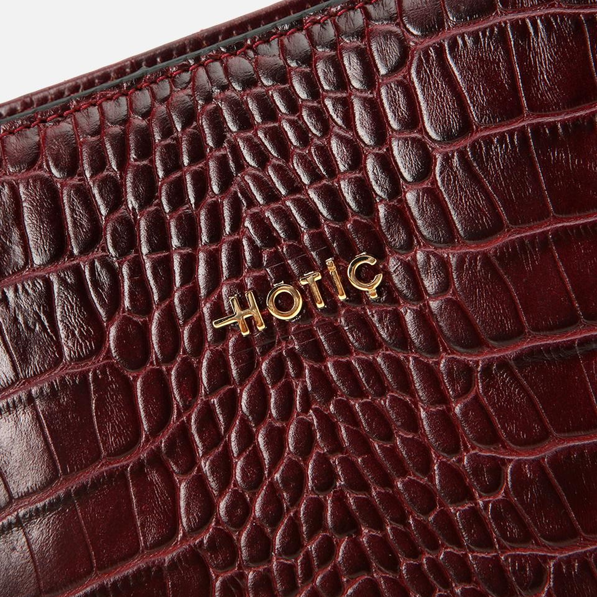 Kadın Deri Bordo Omuz Çantası