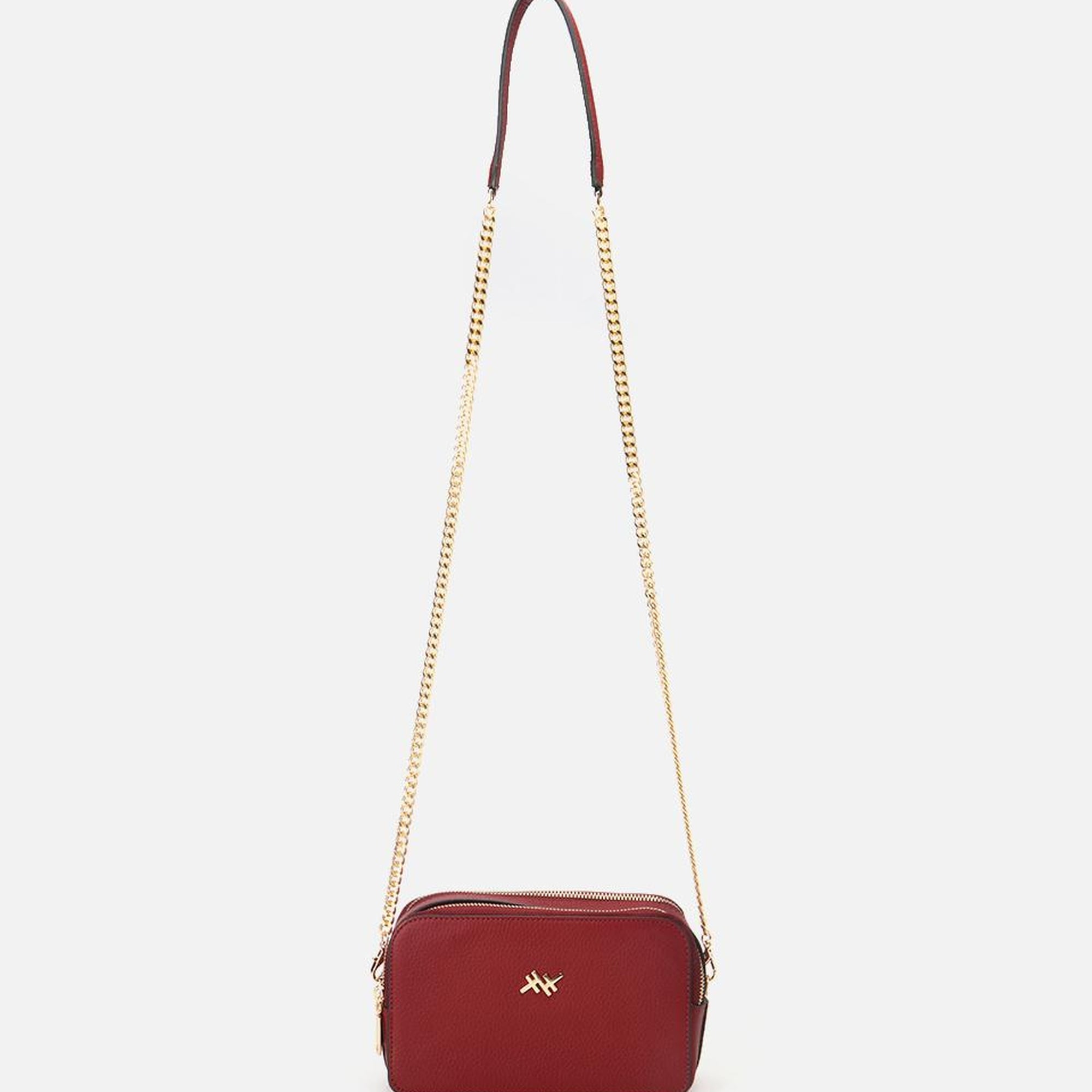 Kadın Deri Bordo Mini Çanta