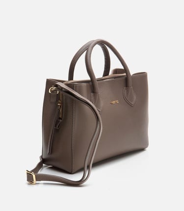  Kadın Deri Vizon Omuz Çantası