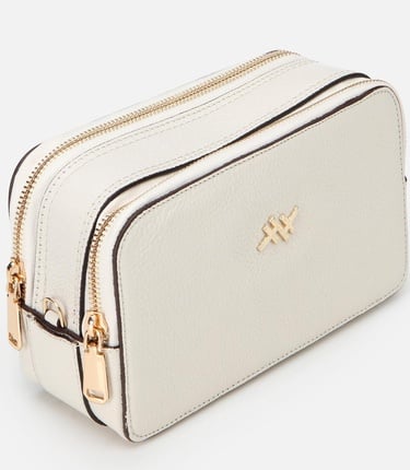  Kadın Deri Ekru Mini Çanta