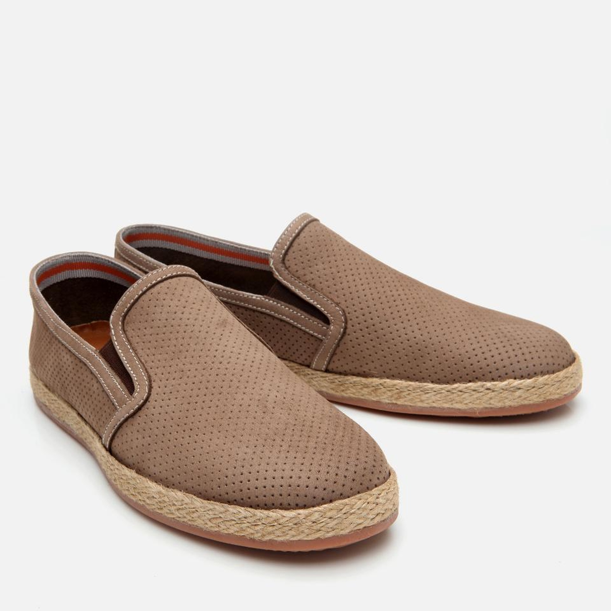 Erkek Süet Deri Bej Ultra Hafif Tabanlı Loafer