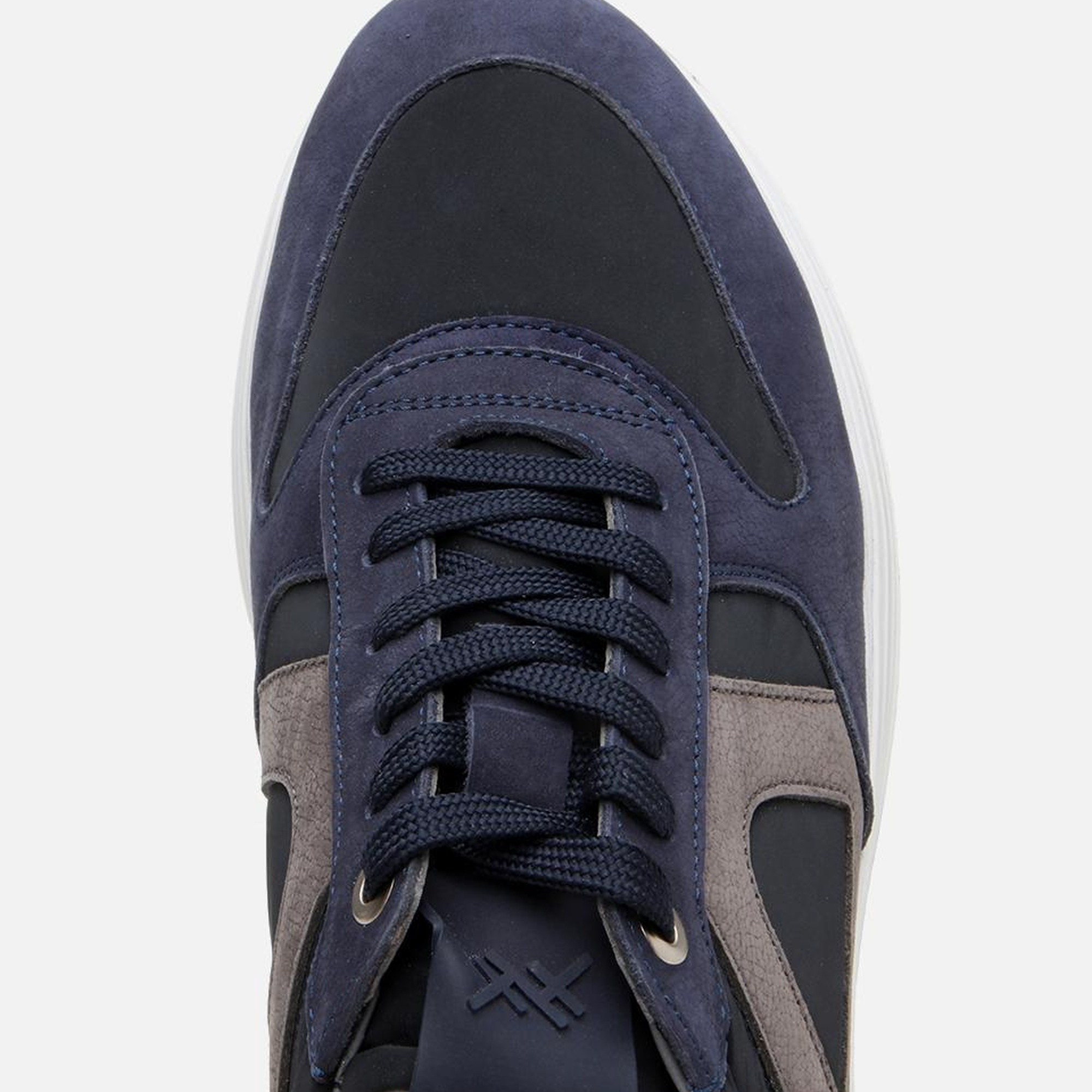 Erkek Süet Deri Lacivert Hafif Tabanlı Spor Ayakkabı