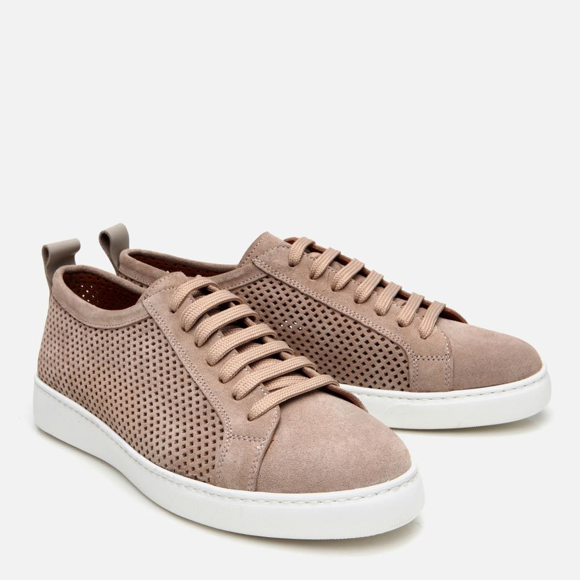 Erkek Süet Deri Bej Ultra Hafif Tabanlı Günlük Ayakkabı