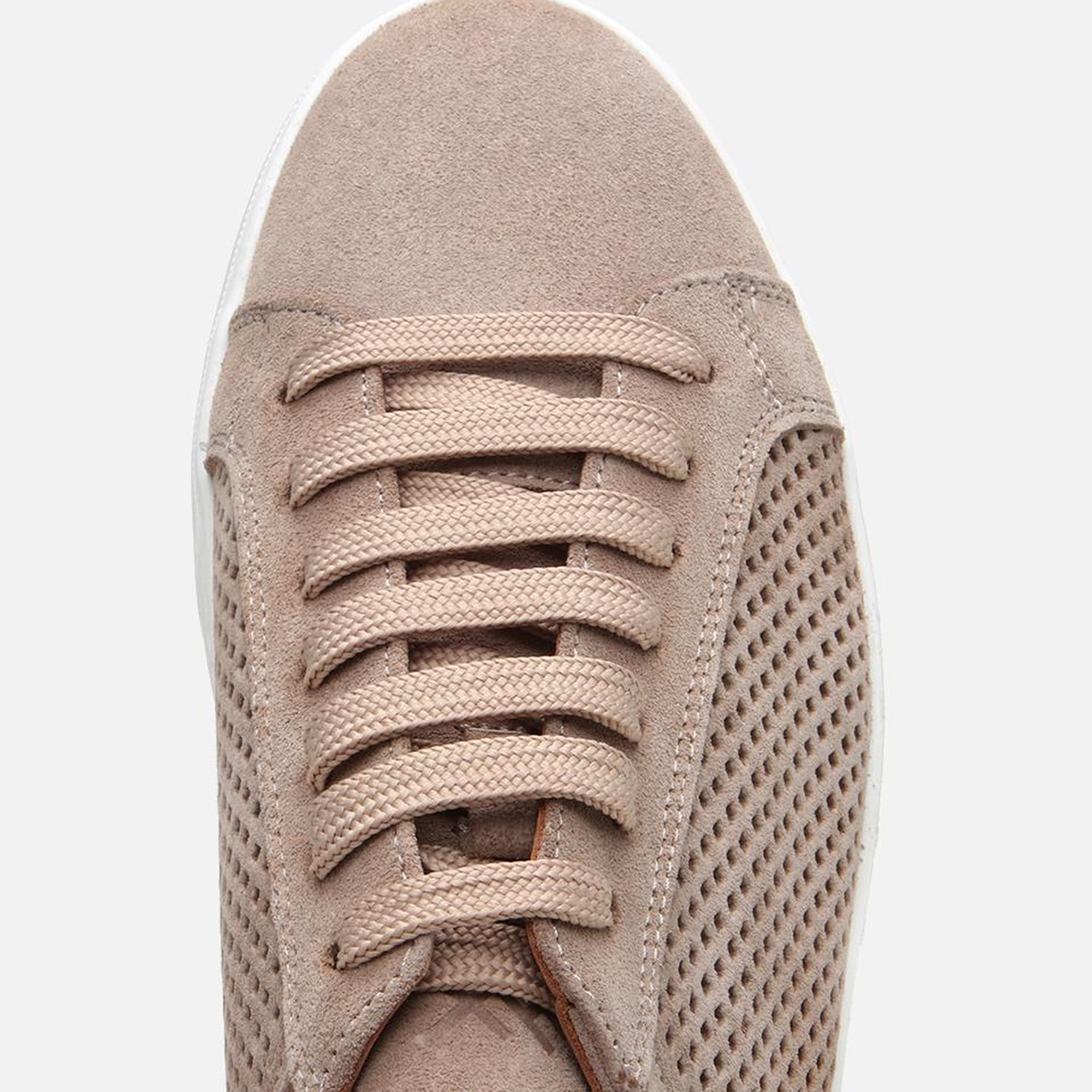 Erkek Süet Deri Bej Ultra Hafif Tabanlı Günlük Ayakkabı