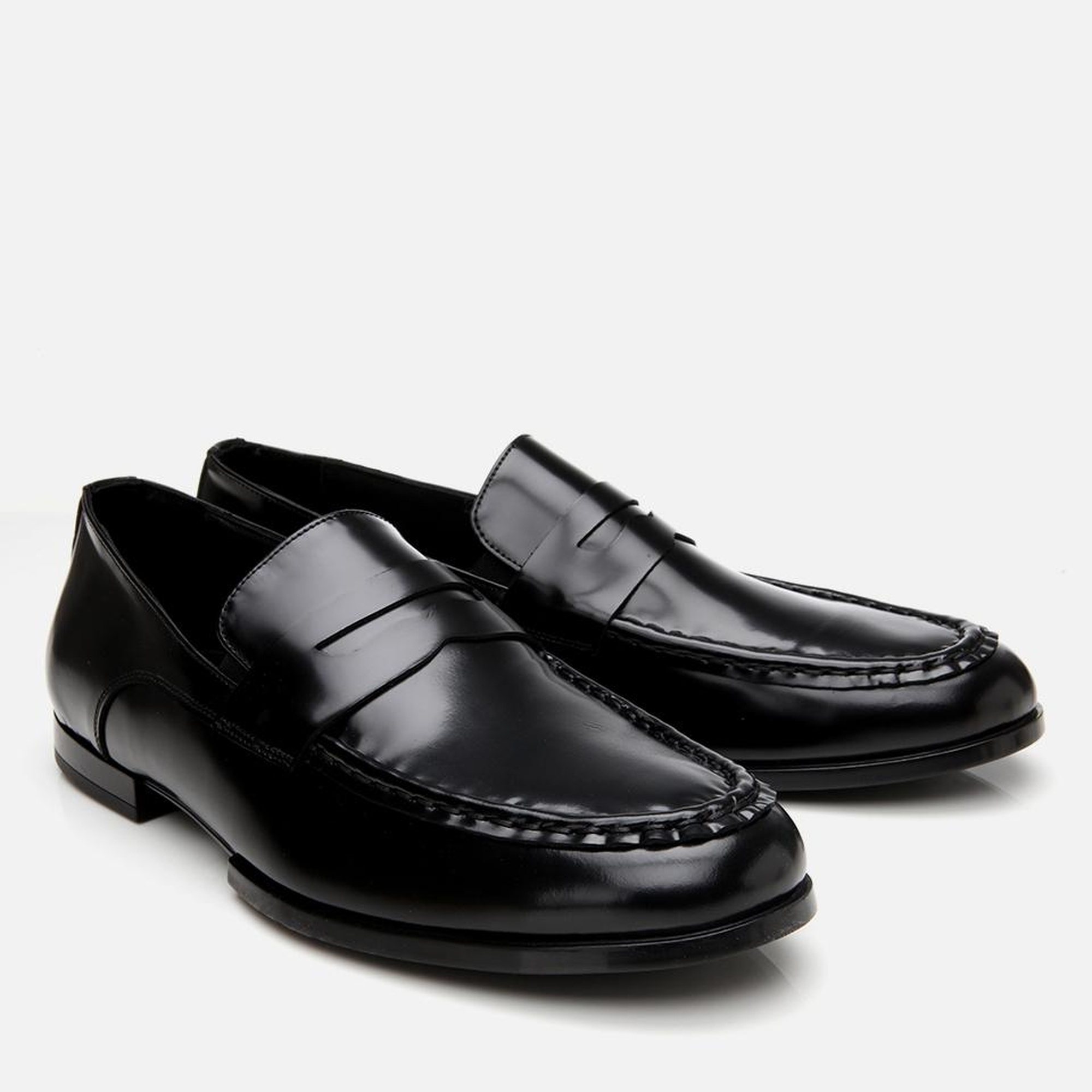 Erkek Deri Siyah Klasik Loafer