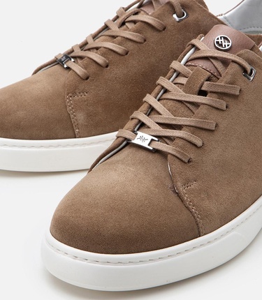  Erkek Süet Deri Vizon Ultra Hafif Tabanlı Spor Ayakkabı