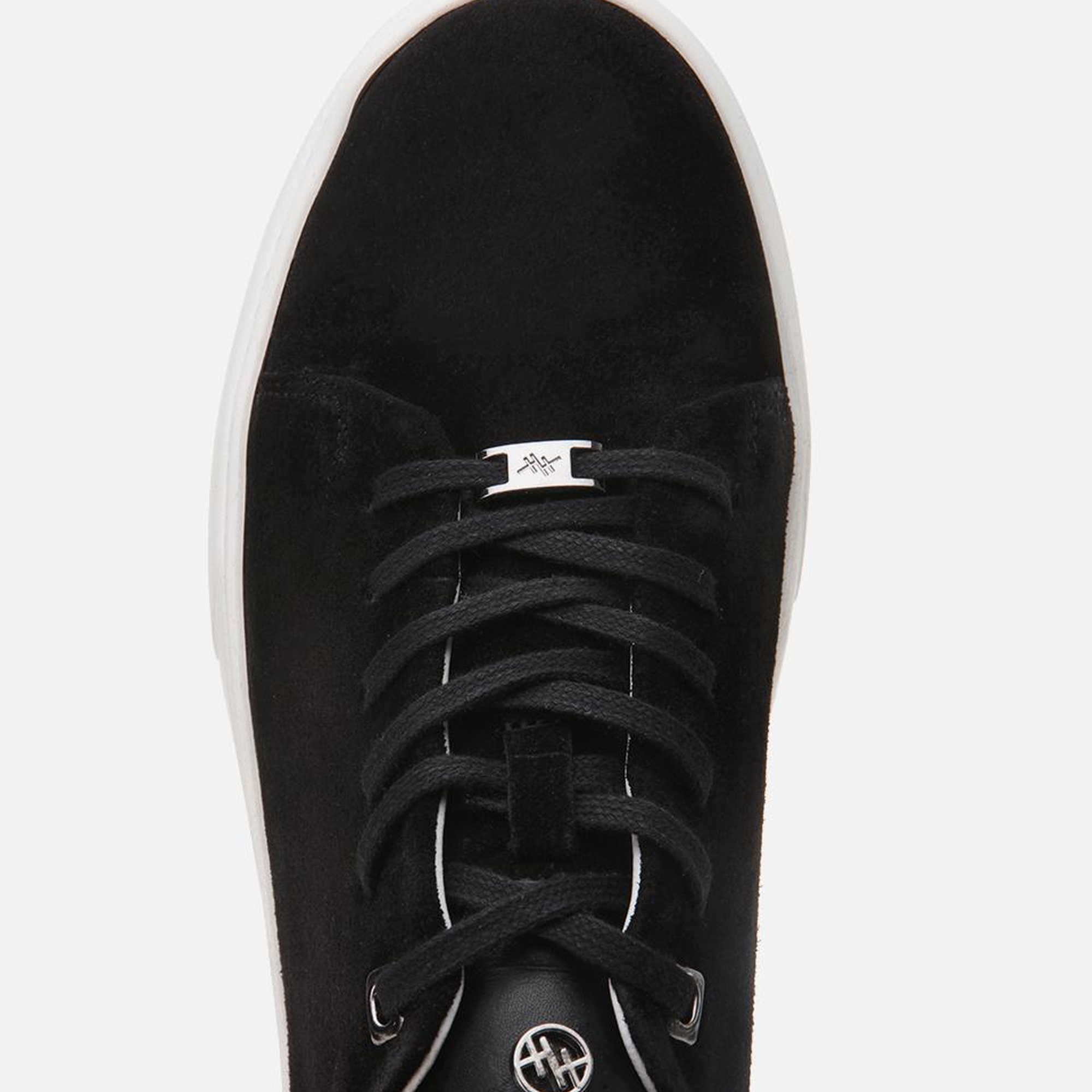 Erkek Süet Deri Siyah Ultra Hafif Tabanlı Spor Ayakkabı