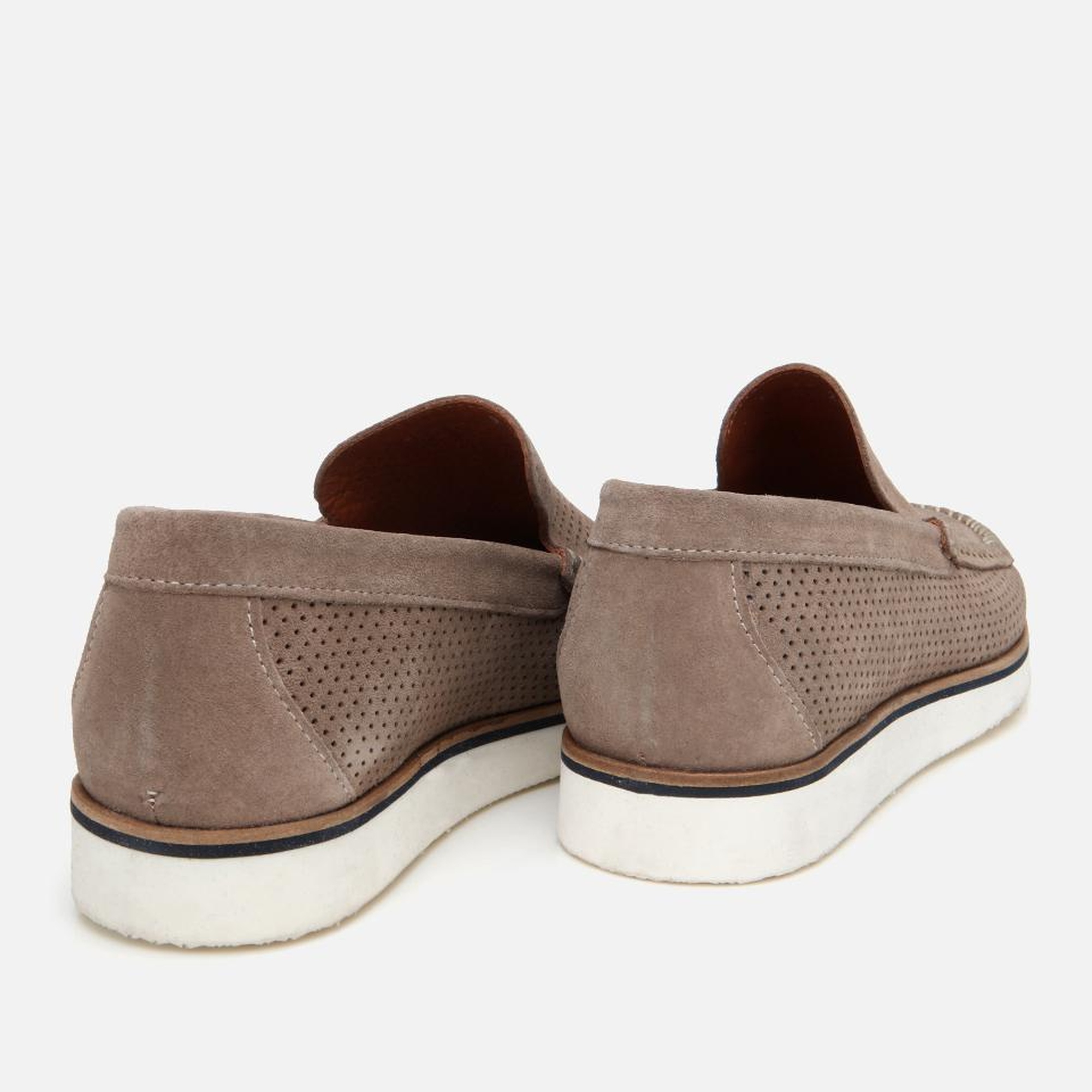 Erkek Süet Deri Vizon Hafif Tabanlı Loafer