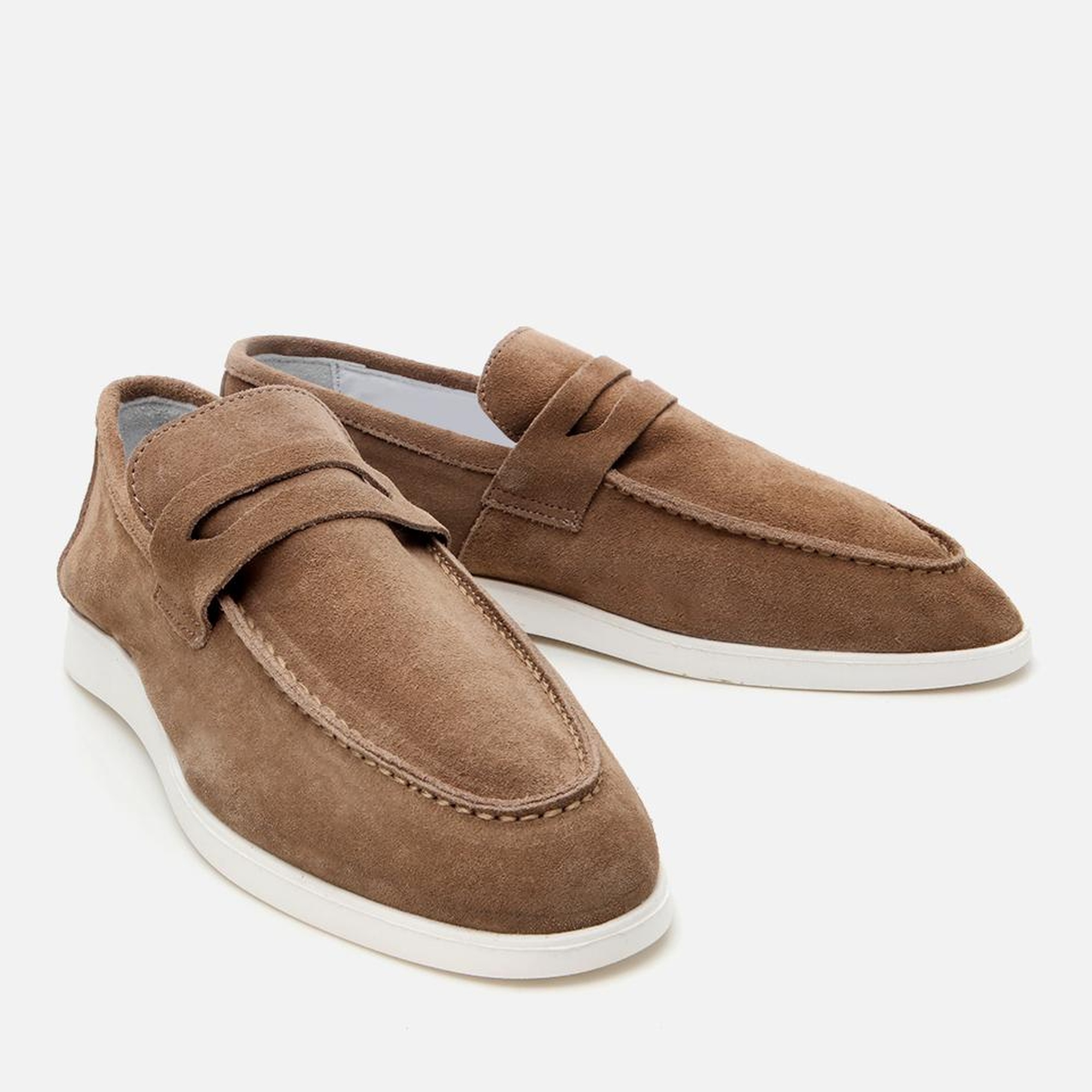 Erkek Süet Deri Vizon Yumuşak Dokulu Loafer