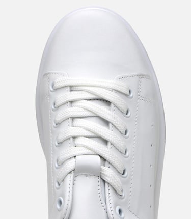  Erkek Deri Beyaz Spor Ayakkabı