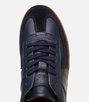  Erkek Süet Deri Lacivert Spor Ayakkabı