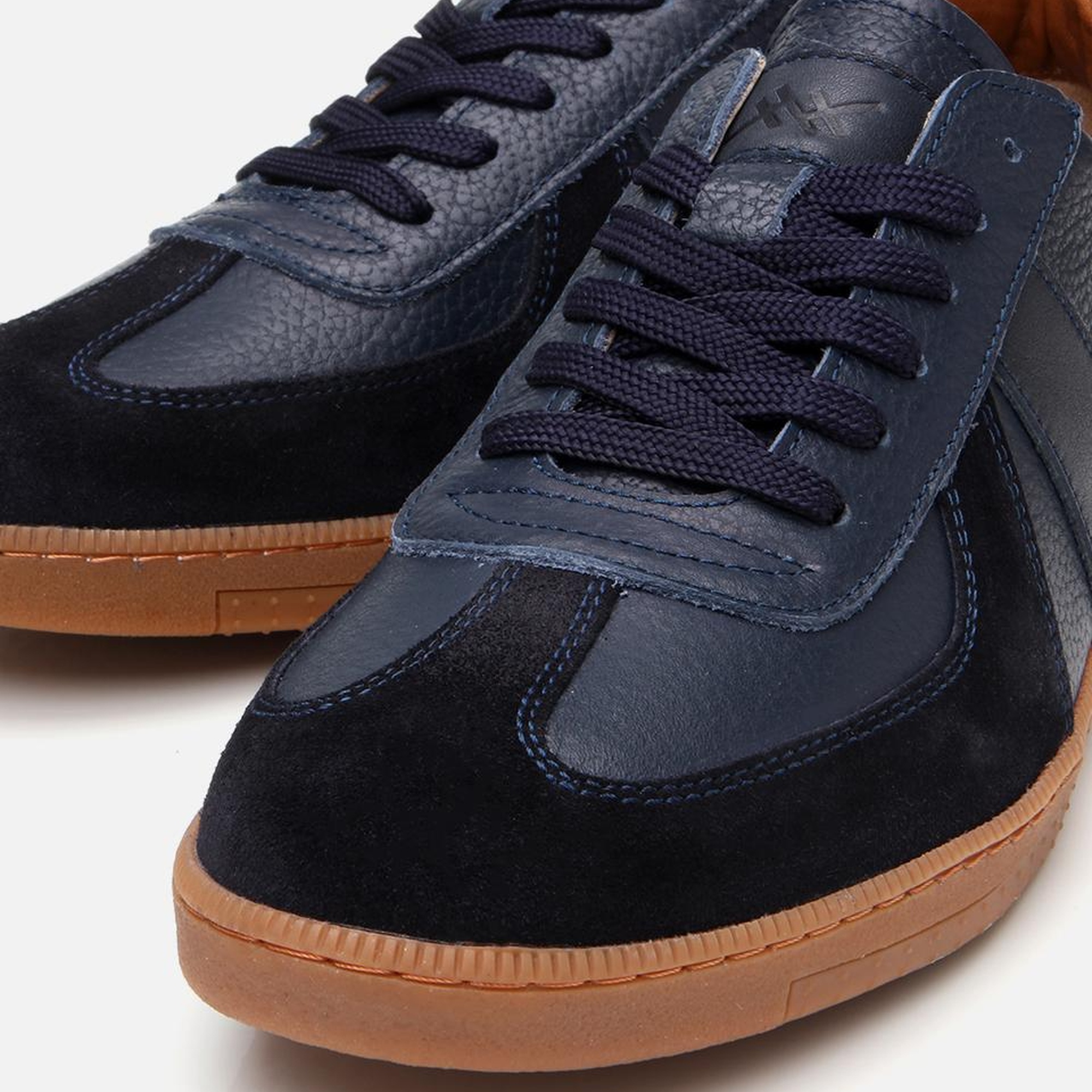 Erkek Süet Deri Lacivert Spor Ayakkabı