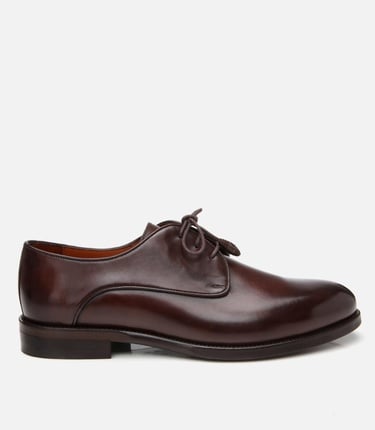  Erkek Deri Kahverengi Klasik Ayakkabı