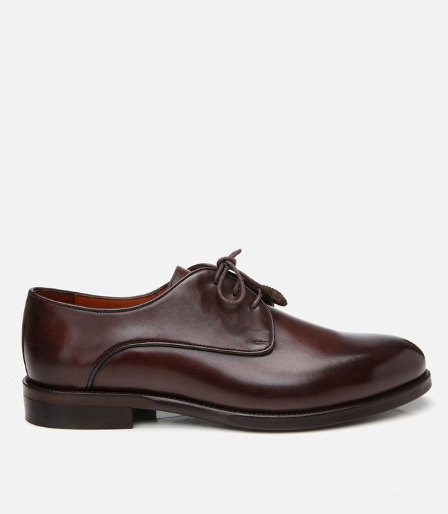  Erkek Deri Kahverengi Klasik Ayakkabı