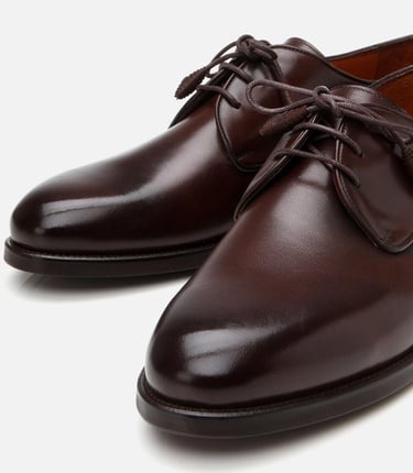  Erkek Deri Kahverengi Klasik Ayakkabı