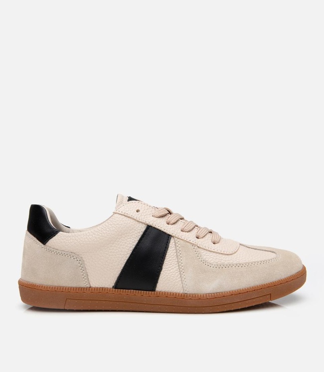  Erkek Süet Deri Bej Spor Ayakkabı