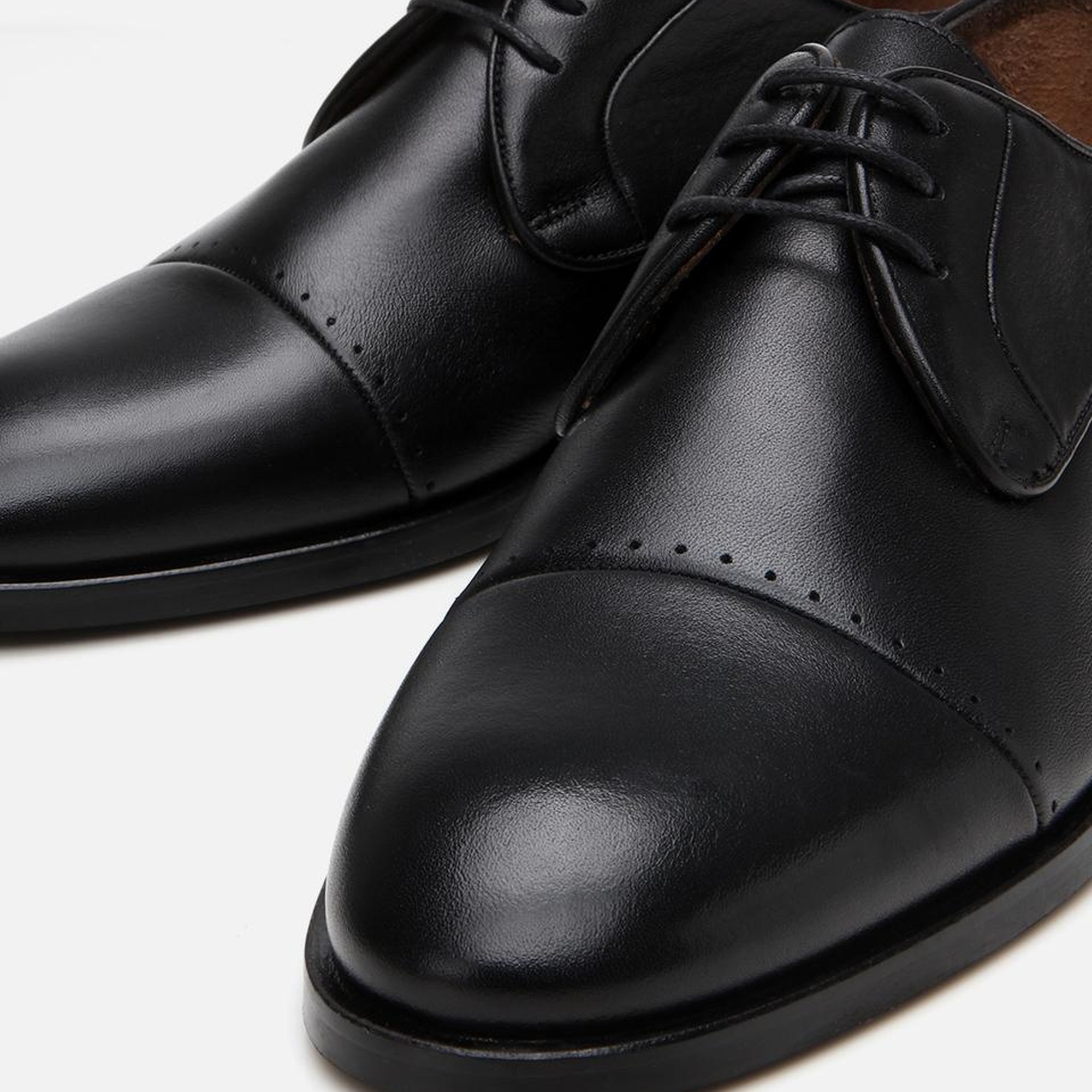 Erkek Deri Siyah Klasik Ayakkabı